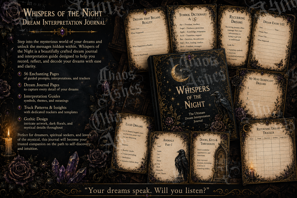 Whispers of the Night Dream Guide and Journal