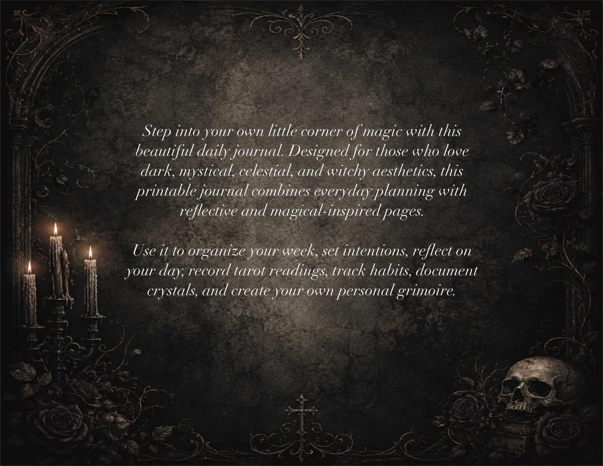 Witchy Daily Journal